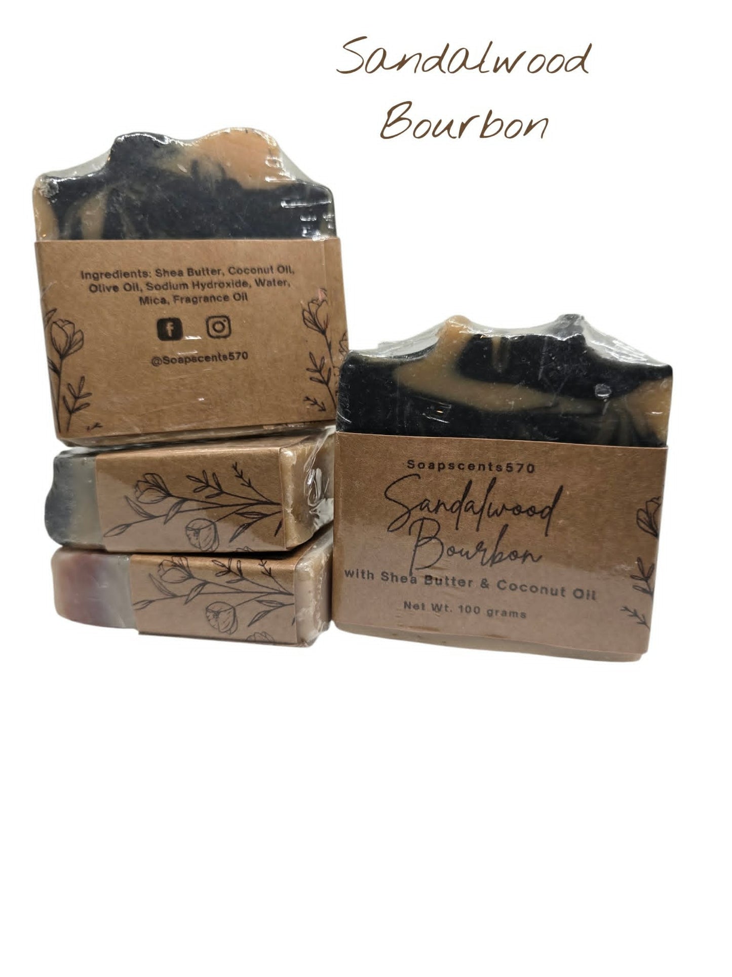 Sandalwood Bourbon Soap Bar