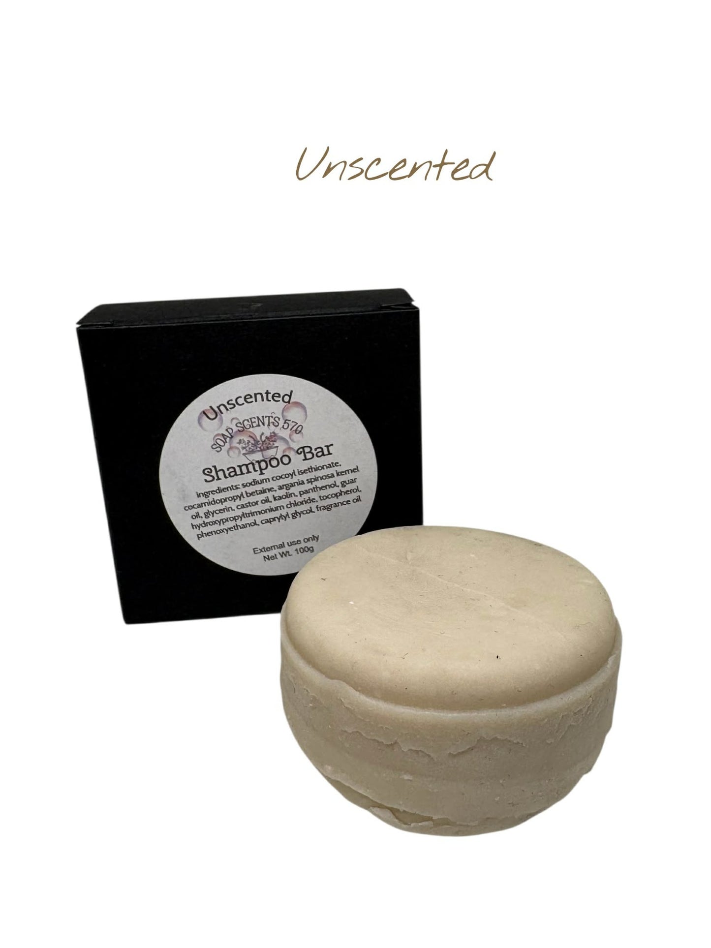 Unscented Shampoo Bar