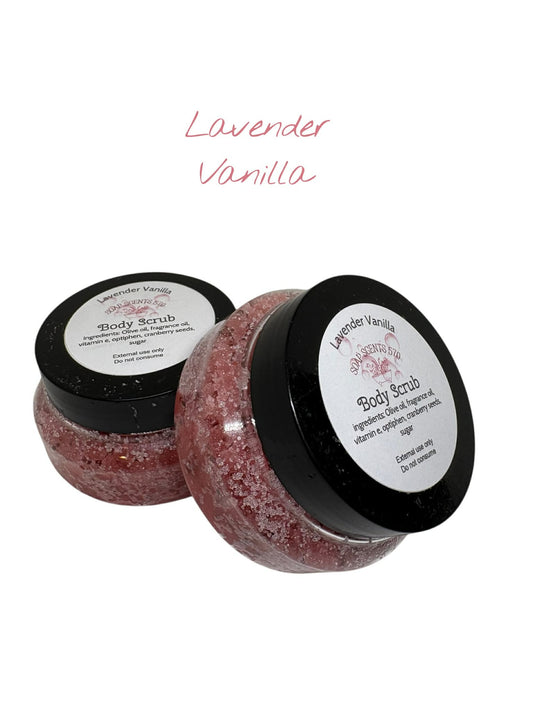 Lavender Vanilla Body Scrub