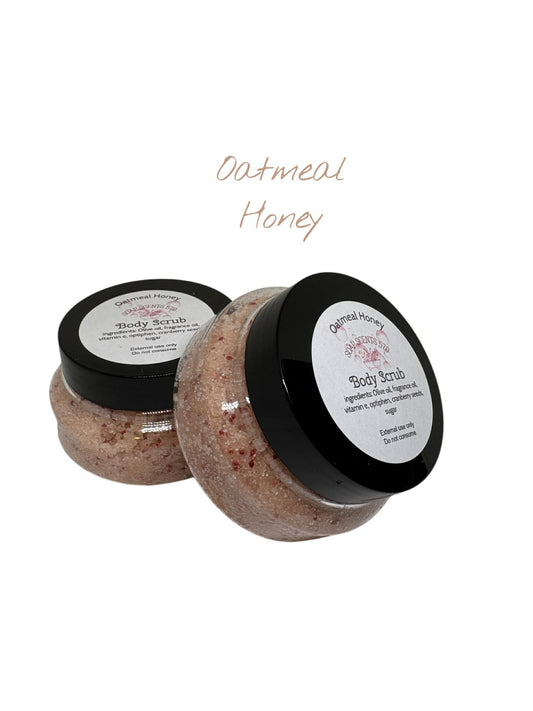 Oatmeal Honey Body Scrub