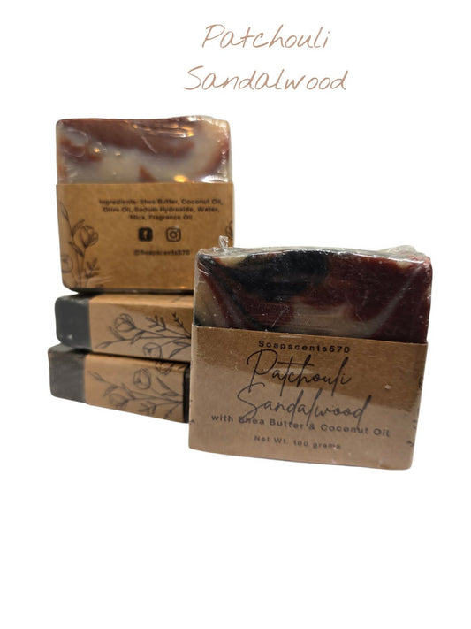 Patchouli Sandalwood Soap Bar